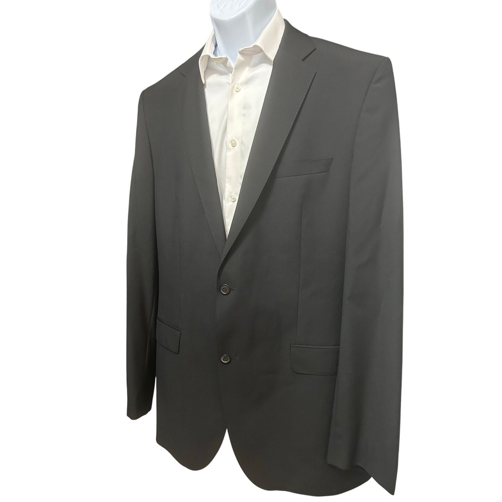 Hugo Boss Hugo Boss The Jam/Sharp Black Slim Fit Blazer 46L Size 46L - 9 Thumbnail