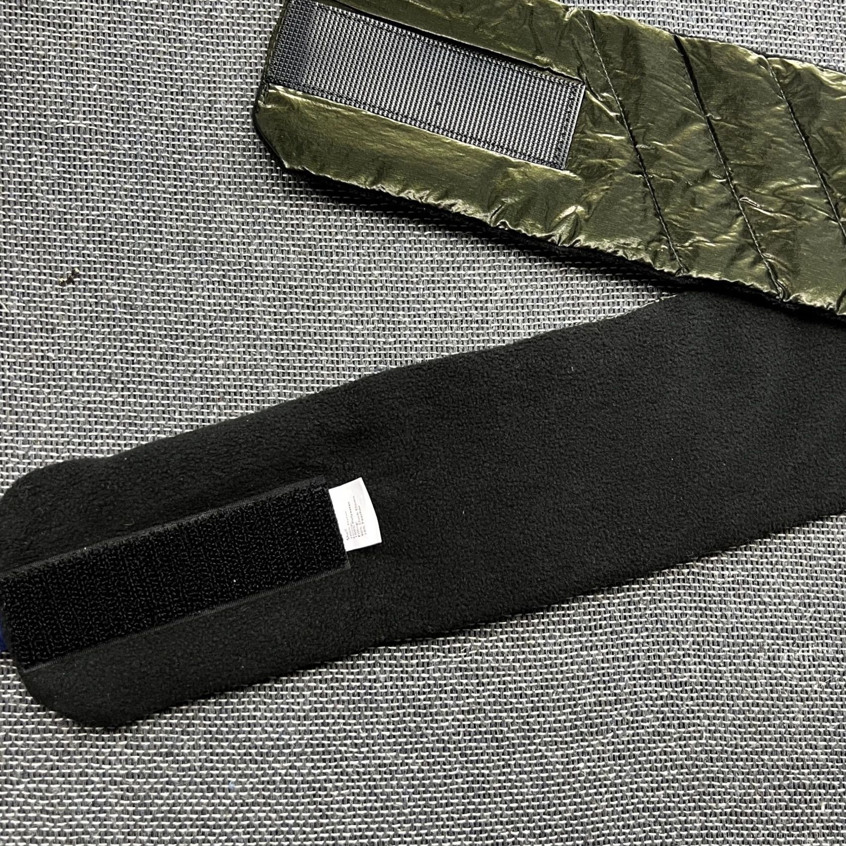 Vintage POC Thermo Duck Down Headband One Size Adjustable Green Lined Goose Unisex Adults Headband Winter Warmth Mens Womens Size ONE SIZE - 3 Thumbnail