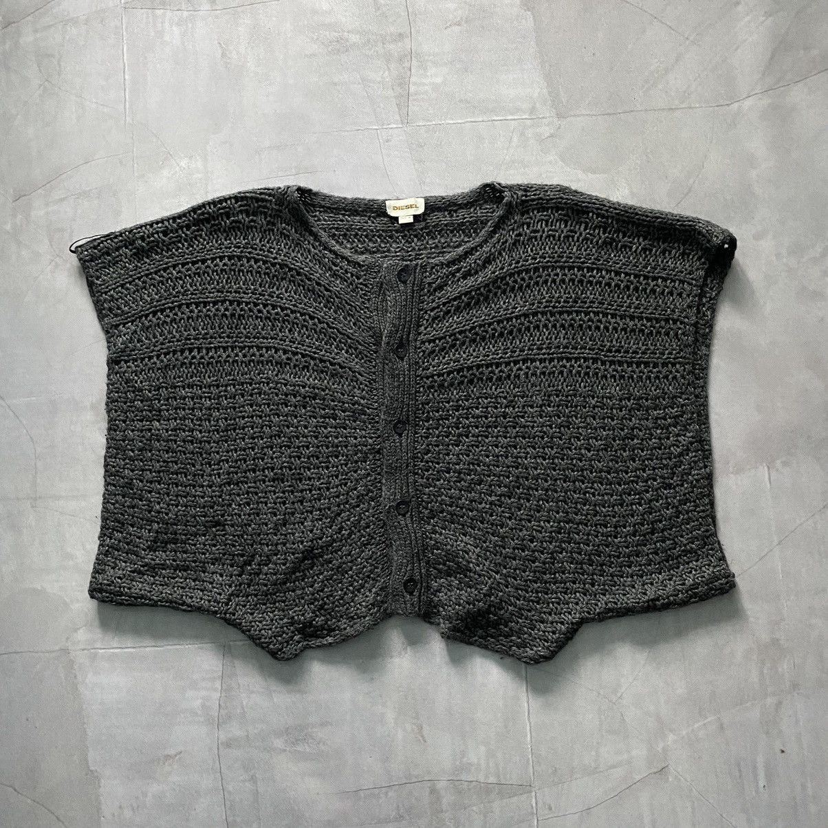 Diesel × If Six Was Nine Archive Diesel Oversize Knit Cardigan Vest Sweater Size US S / EU 44-46 / 1 - 1 Thumbnail