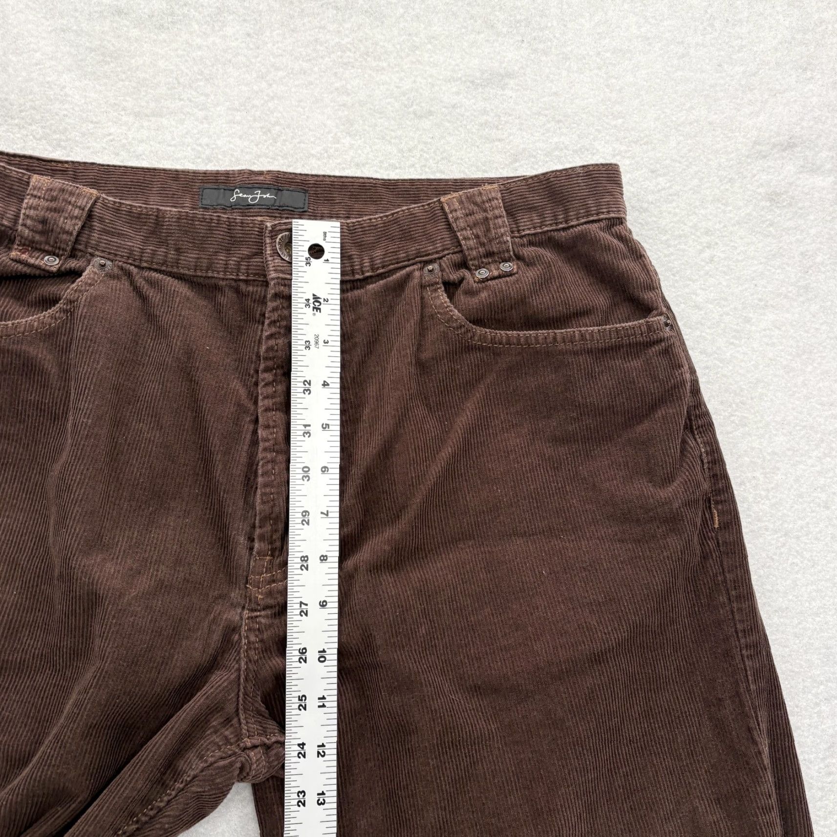 Sean John VINTAGE Sean John Corduroy Pants Mens 36x30 Brown 5-Pocket Straight Streetwear Y2K Skate Chino Pants Mens Brown 5-Pocket Corduroy Streetwear Y2K Skate Size US 36 / EU 52 - 7 Thumbnail