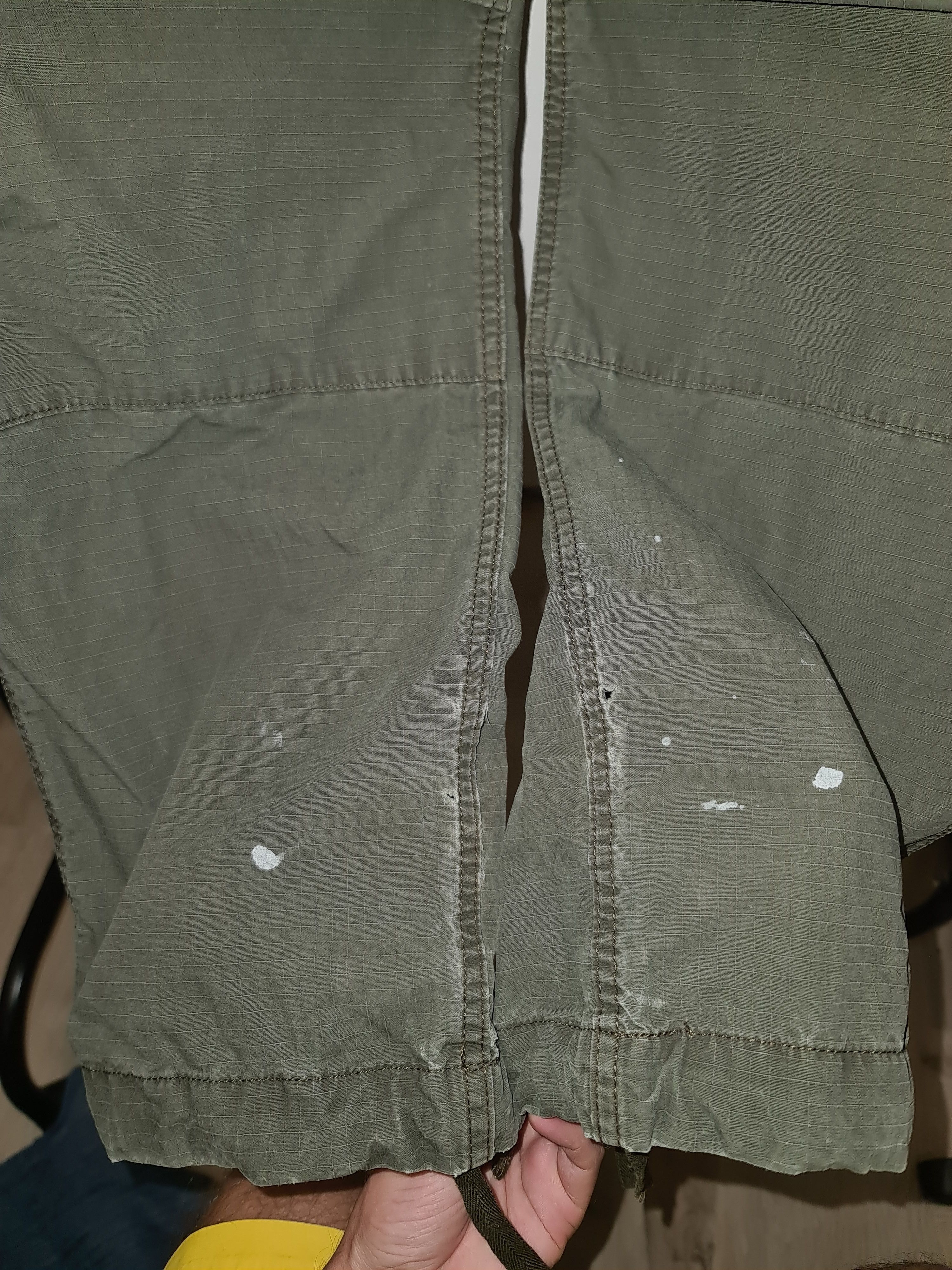 Carhartt Vintage Carhartt Cargo Painted Camo Pants Distressed Y2K Size US 33 - 8 Thumbnail