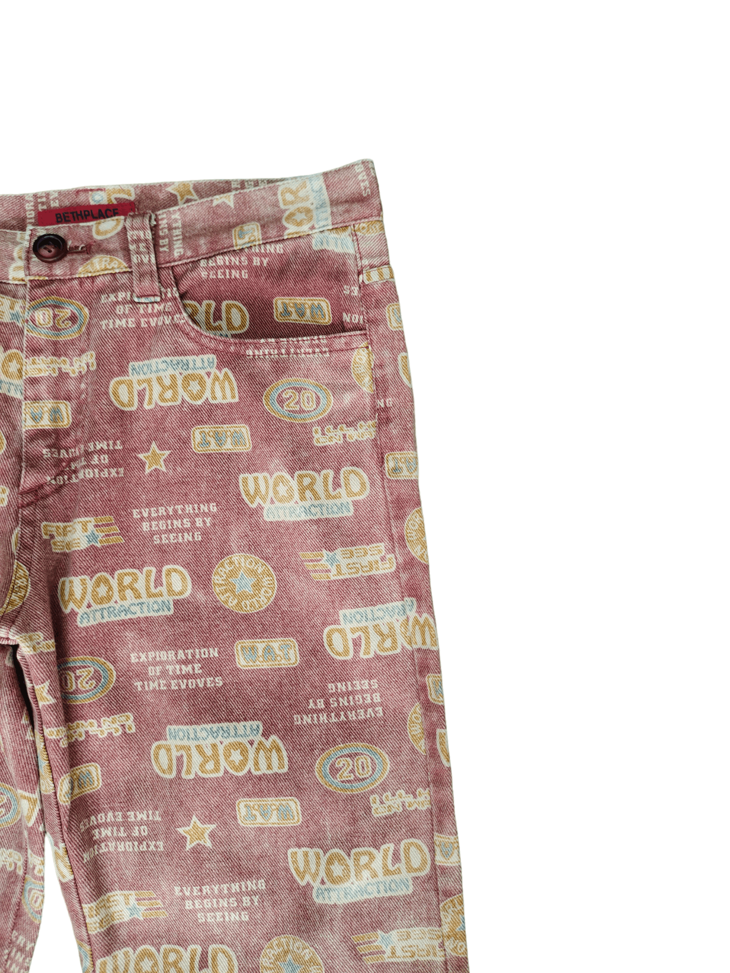 Hysteric Glamour Bethplace Fullprint Denim Pants Inspired Hysteric Glamour Size US 28 / EU 44 - 6 Thumbnail