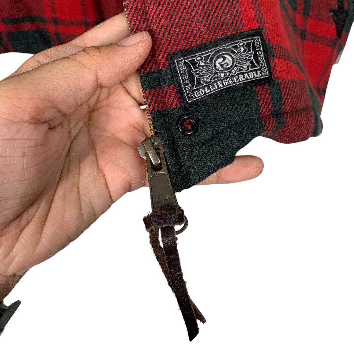 Japanese Brand ROLLING CRADLE Buffalo Check Pattern Work Jacket #2714-C122 Size US M / EU 48-50 / 2 - 17 Thumbnail