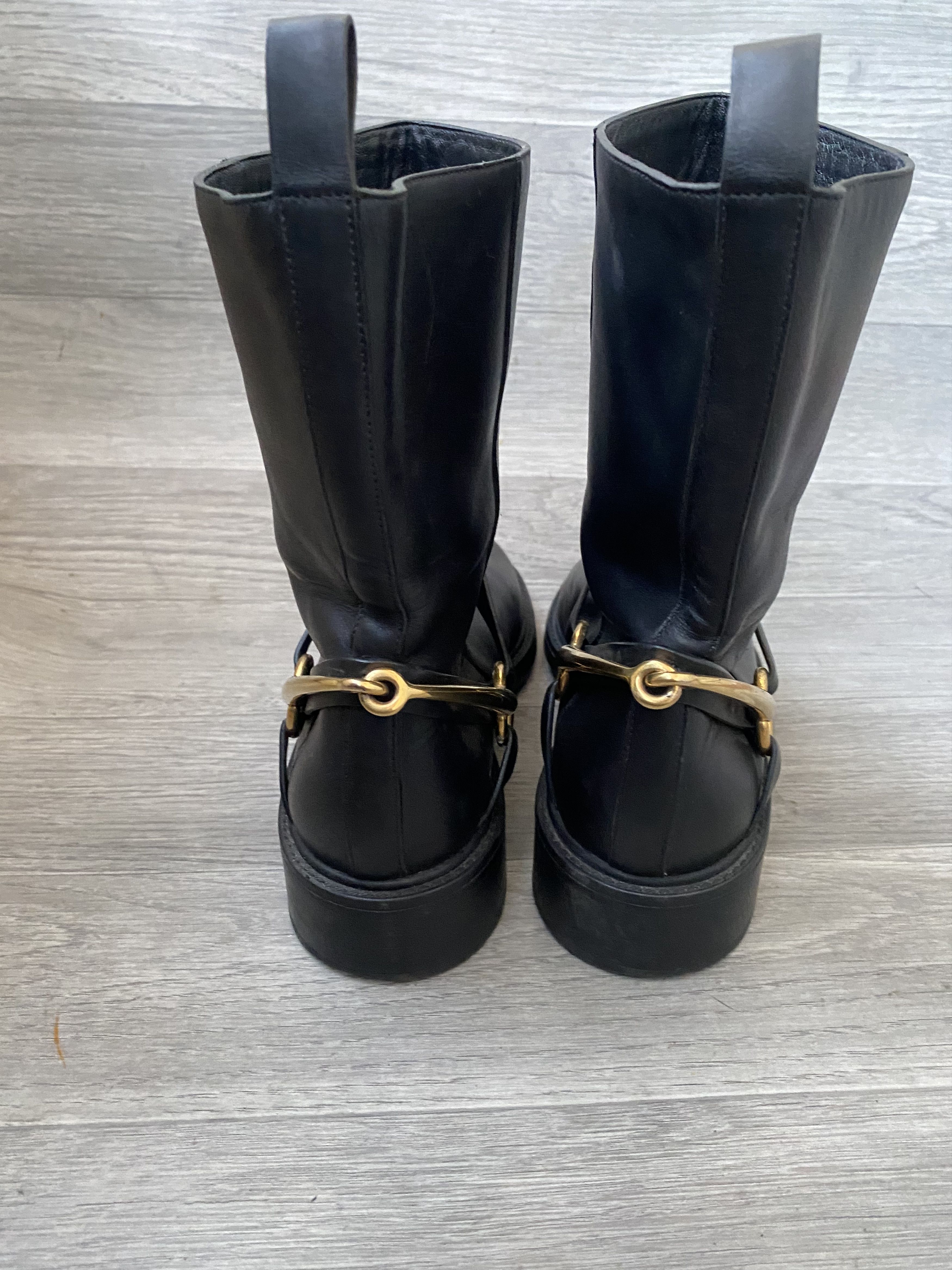 Gucci Gucci horsebit black leathers boots Size US 8 / IT 38 - 6 Thumbnail