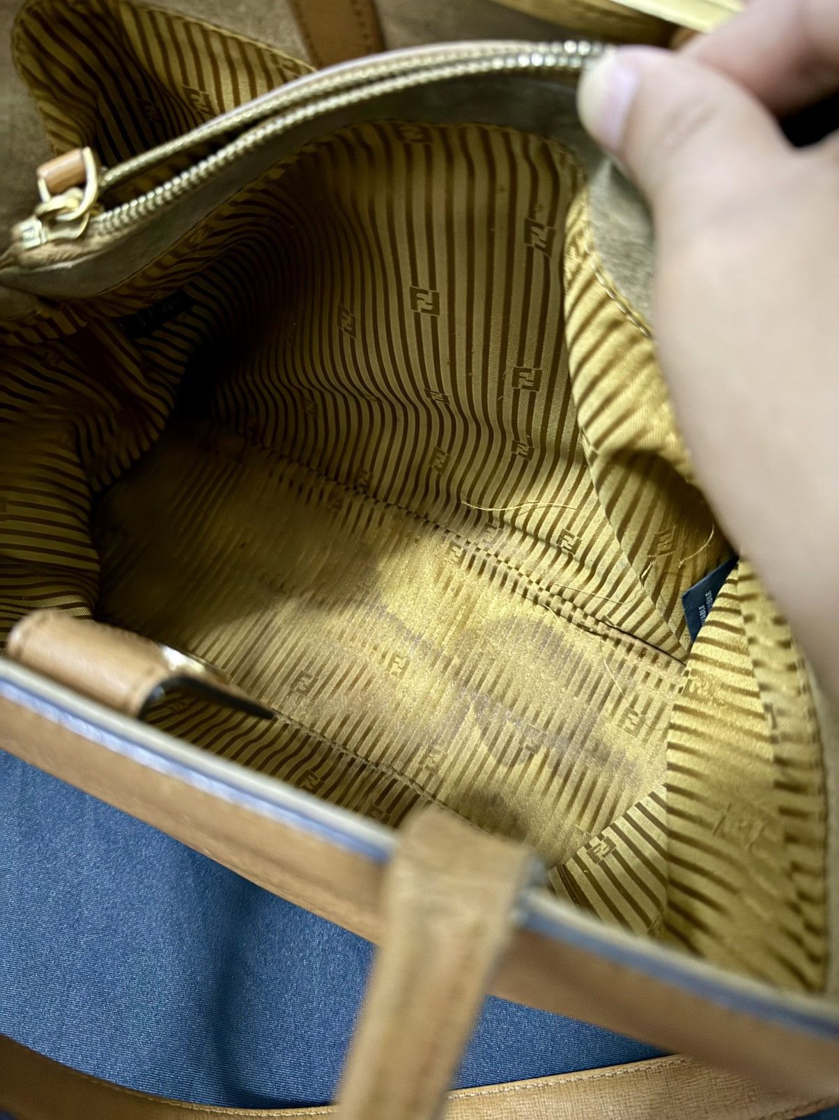 Fendi Fendi Toujours leather hand bag Size ONE SIZE - 7 Thumbnail