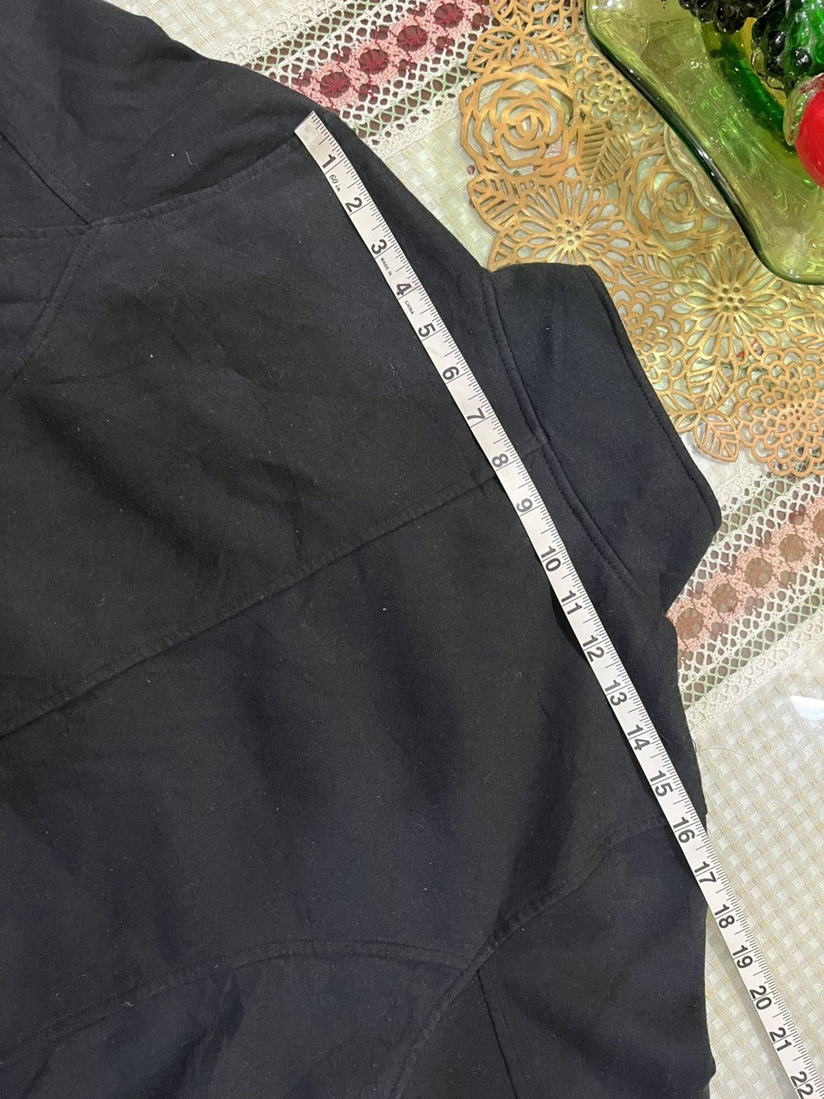 Vintage Real words south distric black zip-up jacket Size US L / EU 52-54 / 3 - 11 Thumbnail