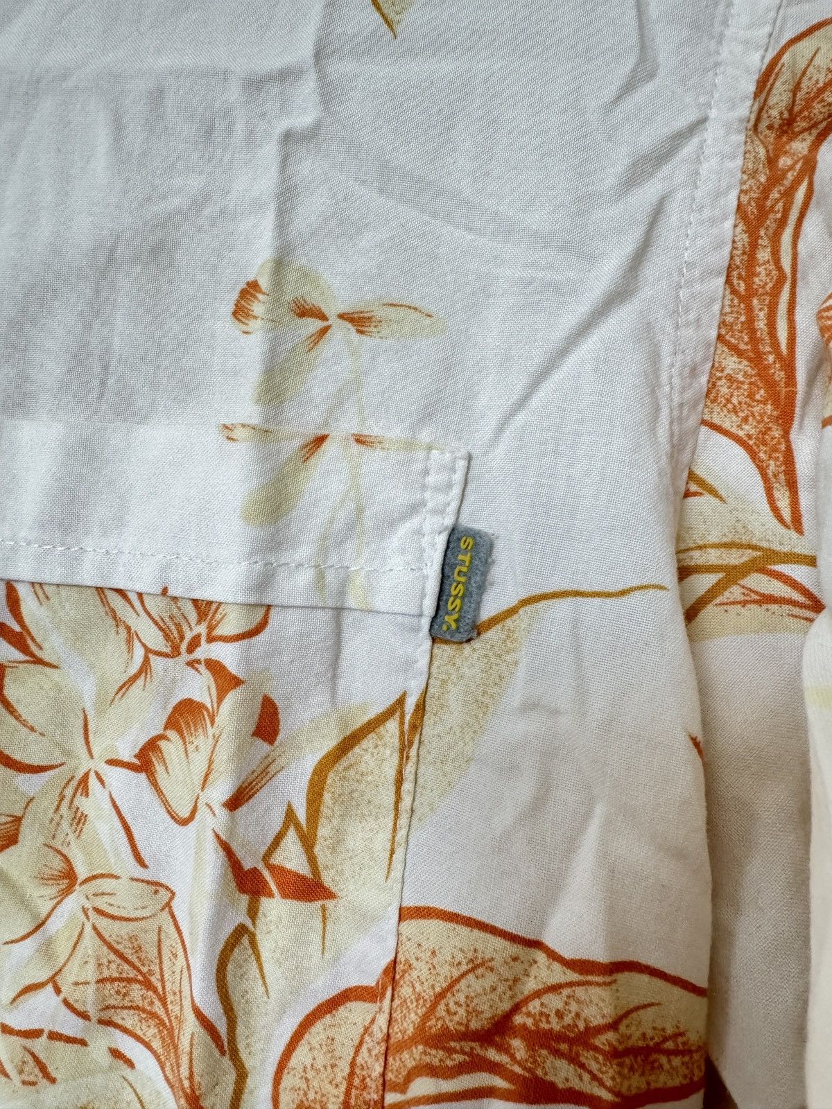 Stussy Stussy shirt with flowers Hawaii style summer vintage 90s Size US M / EU 48-50 / 2 - 3 Thumbnail