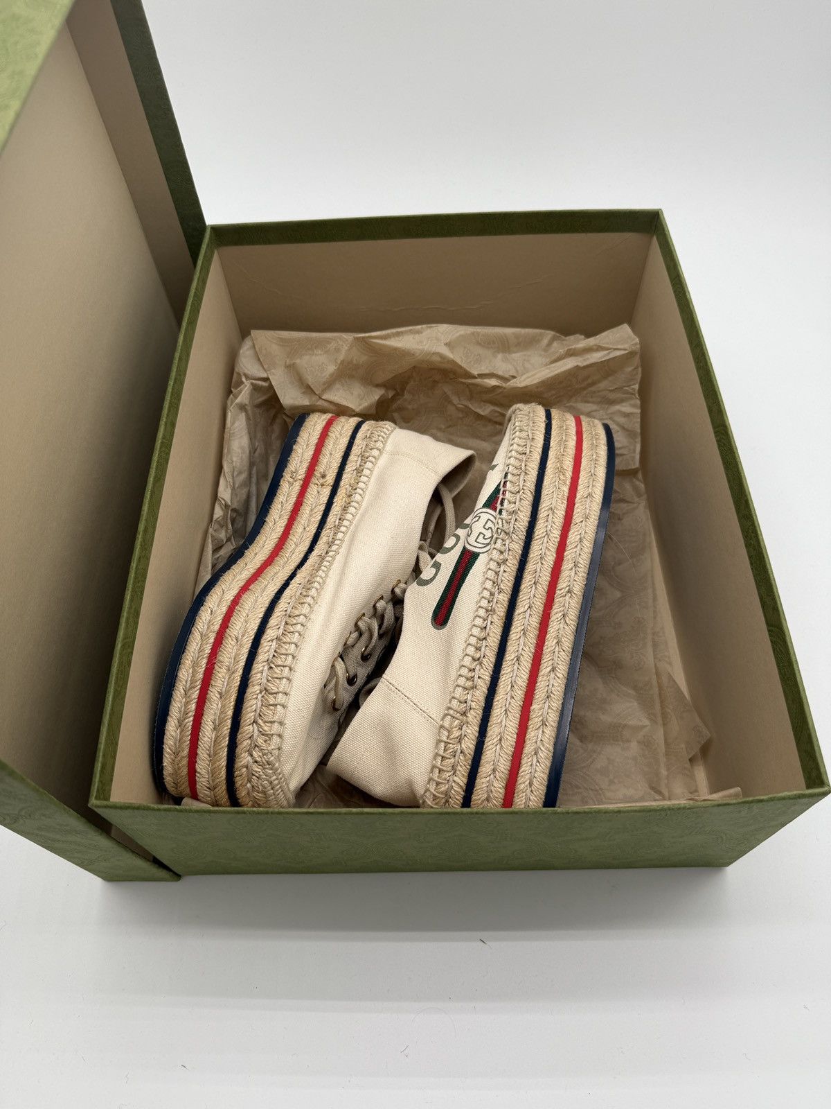Gucci Gucci Platform Sneakers Size US 8.5 / IT 38.5 - 18 Thumbnail