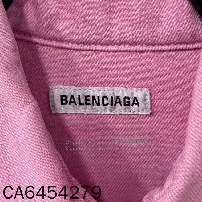Balenciaga Balenciaga Solid color reverse side logo letter print deni Size L / US 10 / IT 46 - 8 Thumbnail