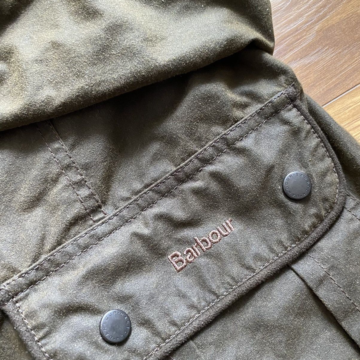Barbour Vintage Barbour Green Womens Utility Waxed Jacket Size Uk 16 Size XL / US 12-14 / IT 48-50 - 5 Thumbnail
