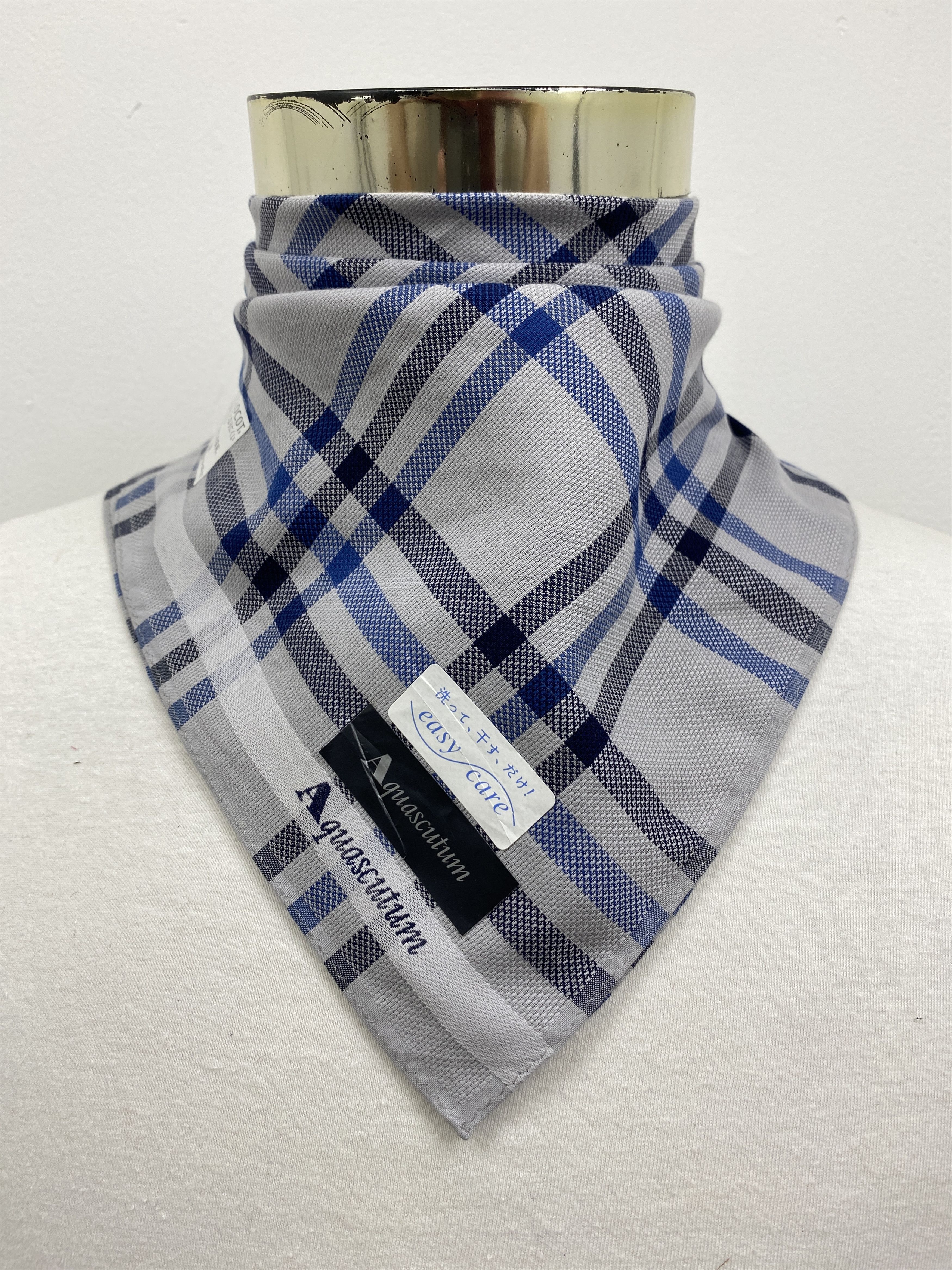 Aquascutum × Vintage Vintage Aquascutum Handkerchief / Neckwear / Bandana HKC0484 Size ONE SIZE - 1 Thumbnail