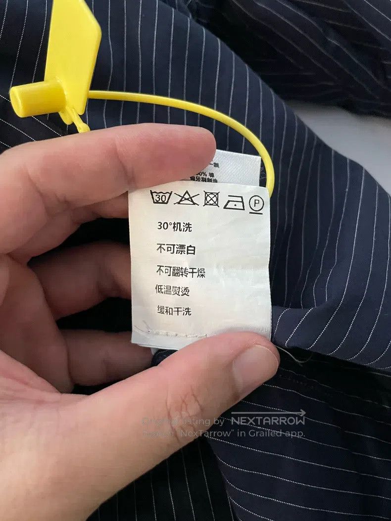 Dries Van Noten Dries Van Noten Blue Striped Shirt Size US S / EU 44-46 / 1 - 4 Thumbnail