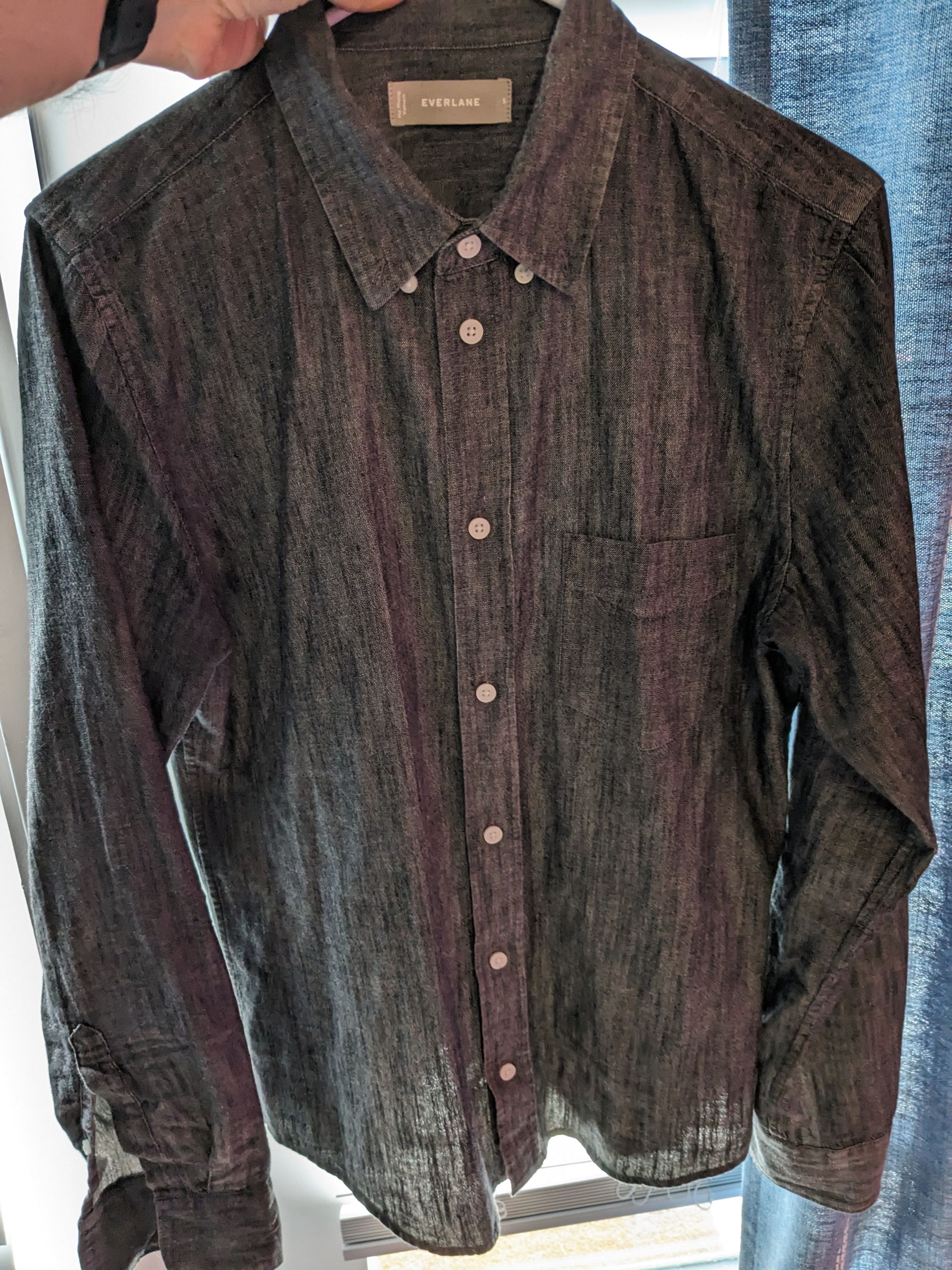 Everlane Charcoal Shirt Size US S / EU 44-46 / 1 - 7 Thumbnail
