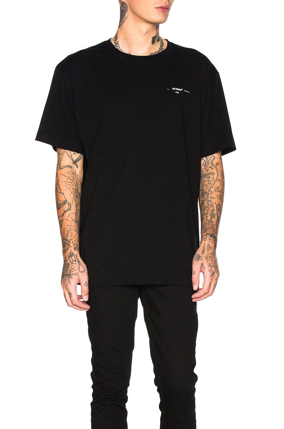 Off-White Black Painting Arrows Oversized T-Shirt Size US S / EU 44-46 / 1 - 4 Thumbnail