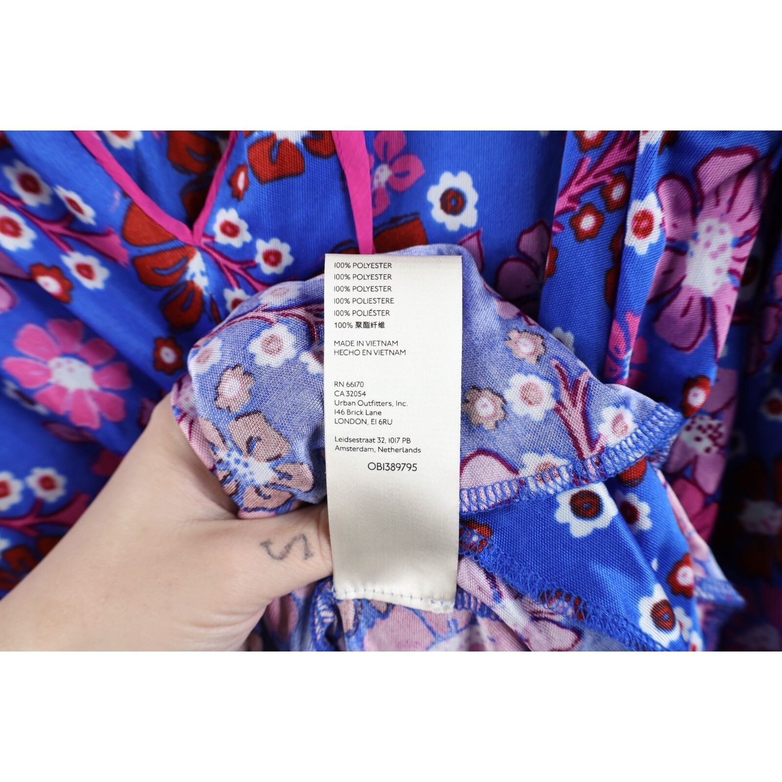 Free People Free People Flower Floral Daisy Jane Knit Tunic Dress Size S / US 4 / IT 40 - 9 Thumbnail