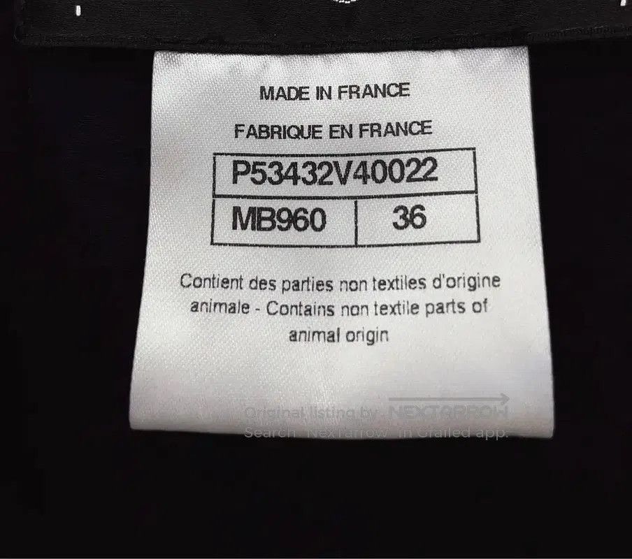 Chanel Chanel Deep Blue Cotton Blend Womens Jacket . Size S / US 4 / IT 40 - 8 Thumbnail