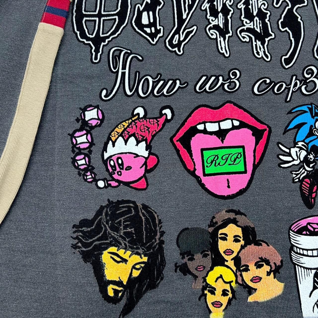 Other Odyss3y 1 of 1 “HOW W3 COP3” vintage thermal tee Size US XL / EU 56 / 4 - 3 Thumbnail