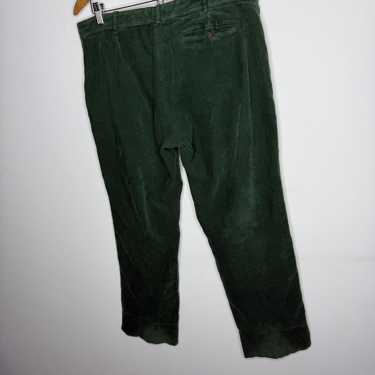 Balenciaga Balenciaga Paris Green Corduroy Trousers Size 28" / US 6 / IT 42 - 8 Thumbnail