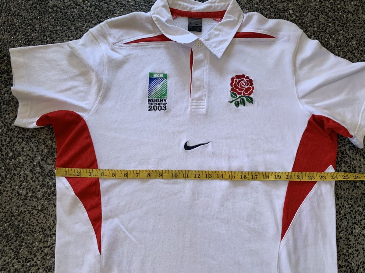 Nike Vintage 2003 England Rugby World Cup Shirt Size US XXL / EU 58 / 5 - 7 Thumbnail