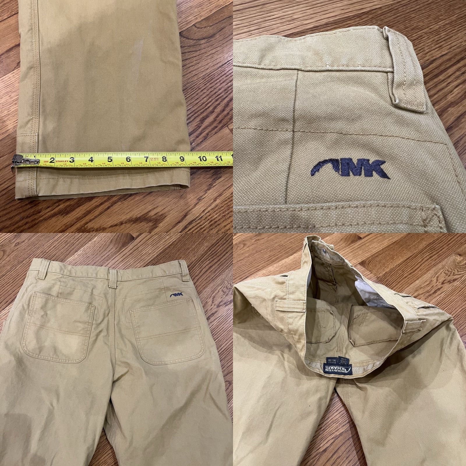 Mountain Khakis Mountain Khaki Pants Men's 36x30 Tan Canvas 100% Cotton Work Wear Size US 36 / EU 52 - 8 Thumbnail
