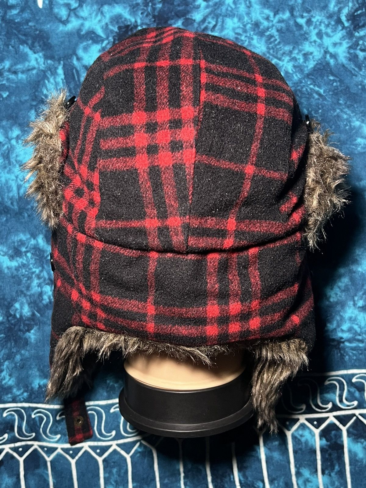 Japanese Brand Vitnage Y2K Dakine ushanka hat beanie street style Size ONE SIZE - 12 Thumbnail