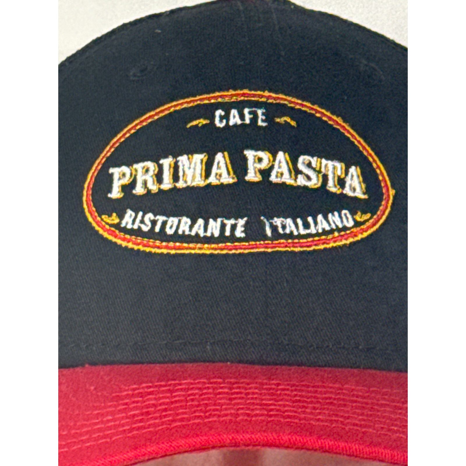New Era Vintage Cafe Prima Pasta Miami Beach Trucker Hat Black/Red Size ONE SIZE - 2 Thumbnail
