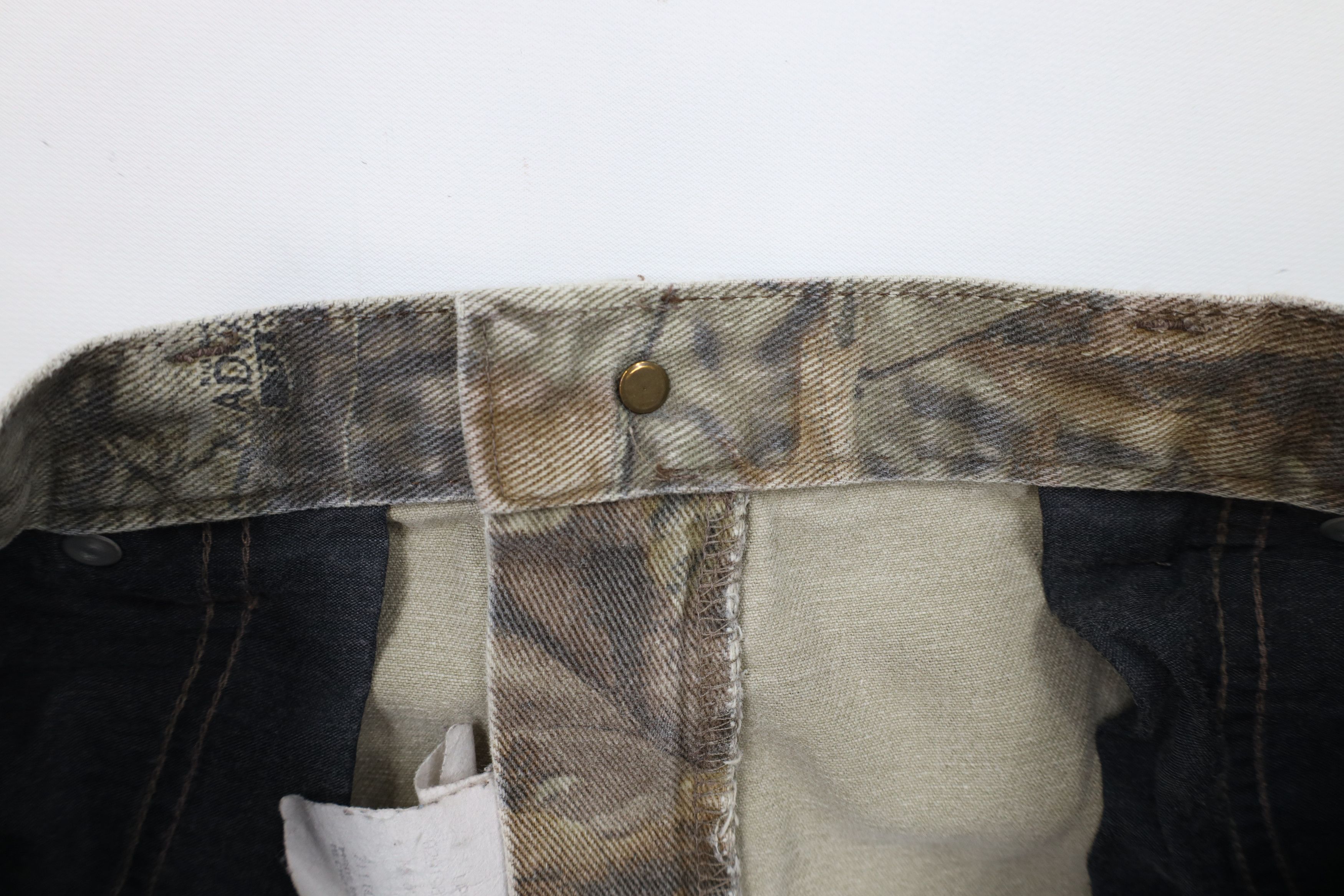 Vintage × Walls Vintage 90s Walls Advantage Camouflage Denim Jeans USA Size US 34 / EU 50 - 11 Thumbnail