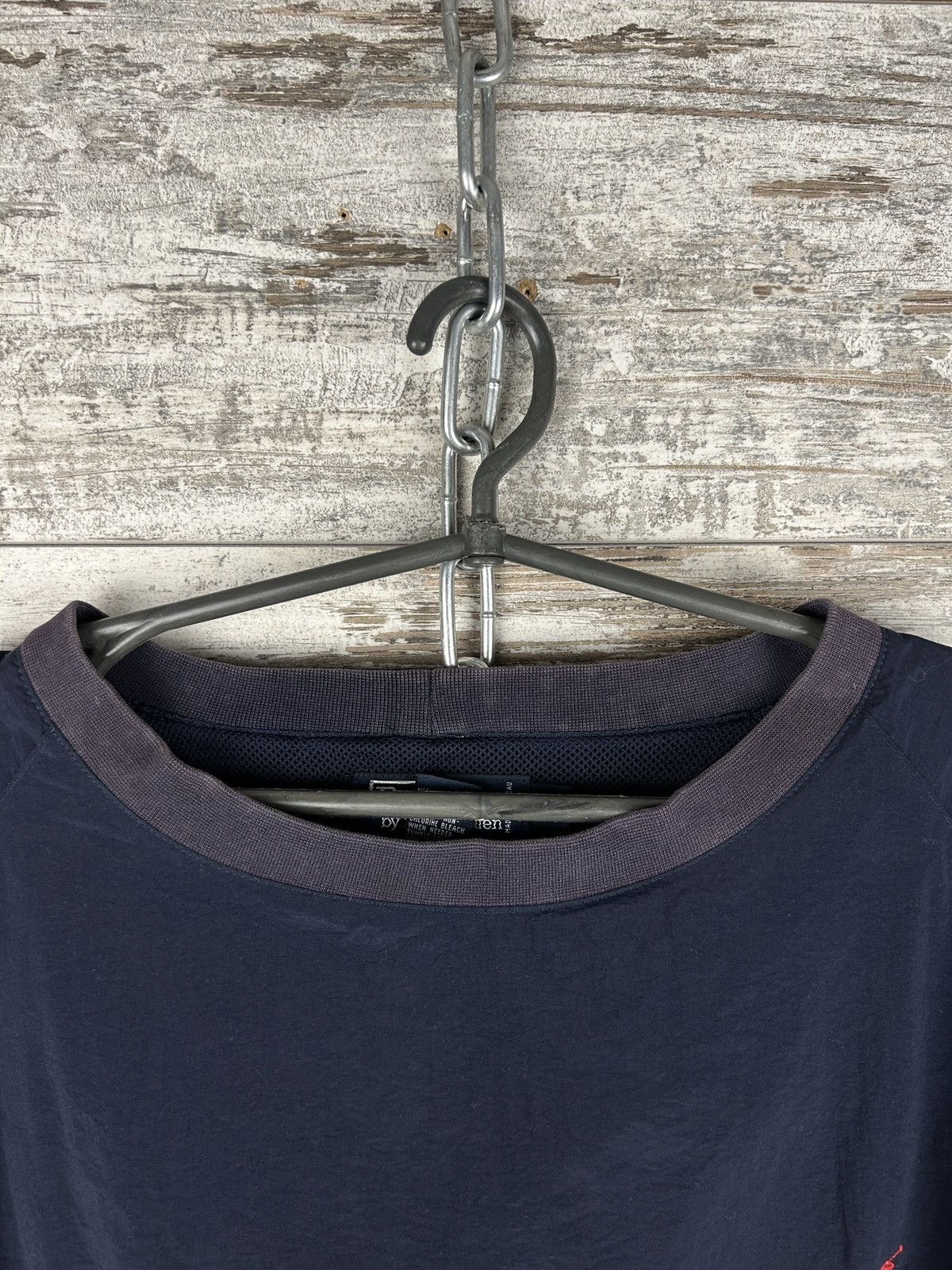 Polo Ralph Lauren Mens Vintage distressed Polo Ralph Lauren nylon sweatshirt Size US XXL / EU 58 / 5 - 3 Thumbnail
