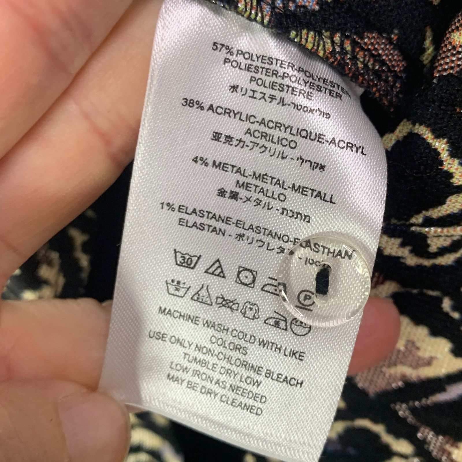 Free People Free People Bohemian Party Brocade Sparkle Geometric Pants 2 Size 26" / US 2 / IT 38 - 11 Thumbnail