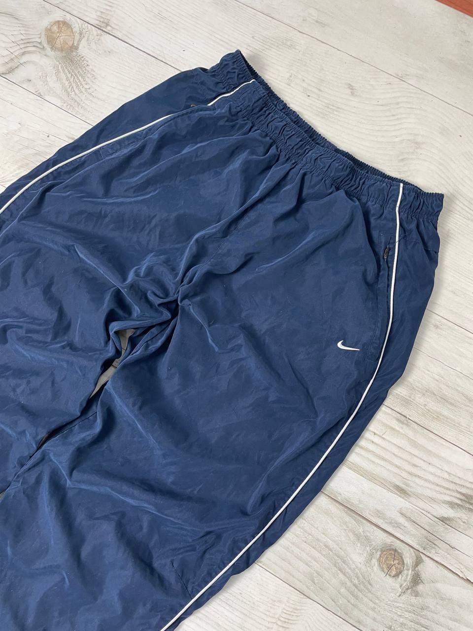 Nike Vintage Nike Track Pants Nylon 00s Striped Swoosh Size US 36 / EU 52 - 3 Thumbnail