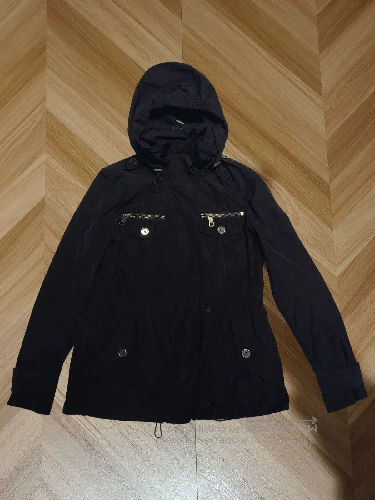 Burberry burberry black jacket in excellent condition. Size US XS / EU 42 / 0 - 1 Thumbnail