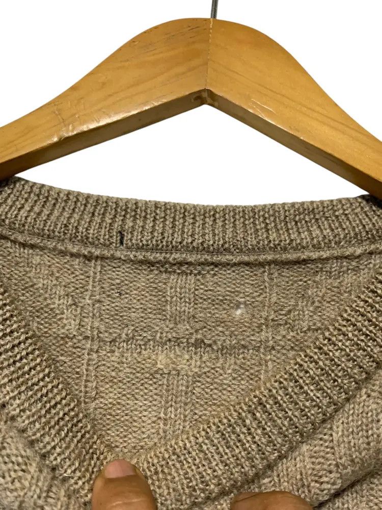 Balenciaga Balenciaga cable knit pattern mocha sweater Size US M / EU 48-50 / 2 - 6 Thumbnail