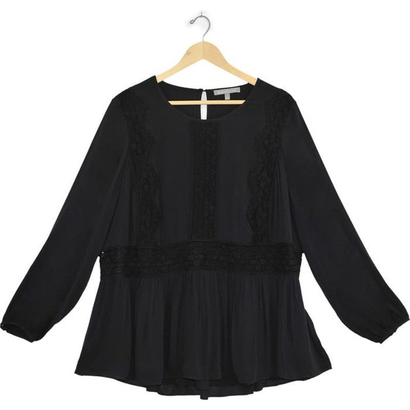 Anthropologie New Anthropologie Wynonna Lace Blouse Daniel Rainn $138 XS Size XS / US 0-2 / IT 36-38 - 1 Thumbnail