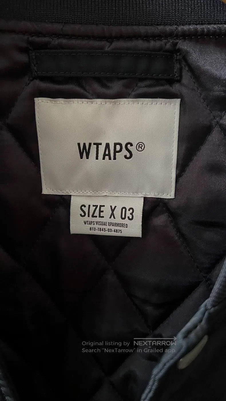 Wtaps Wtaps Embroidered padded baseball jacket Size US L / EU 52-54 / 3 - 4 Thumbnail