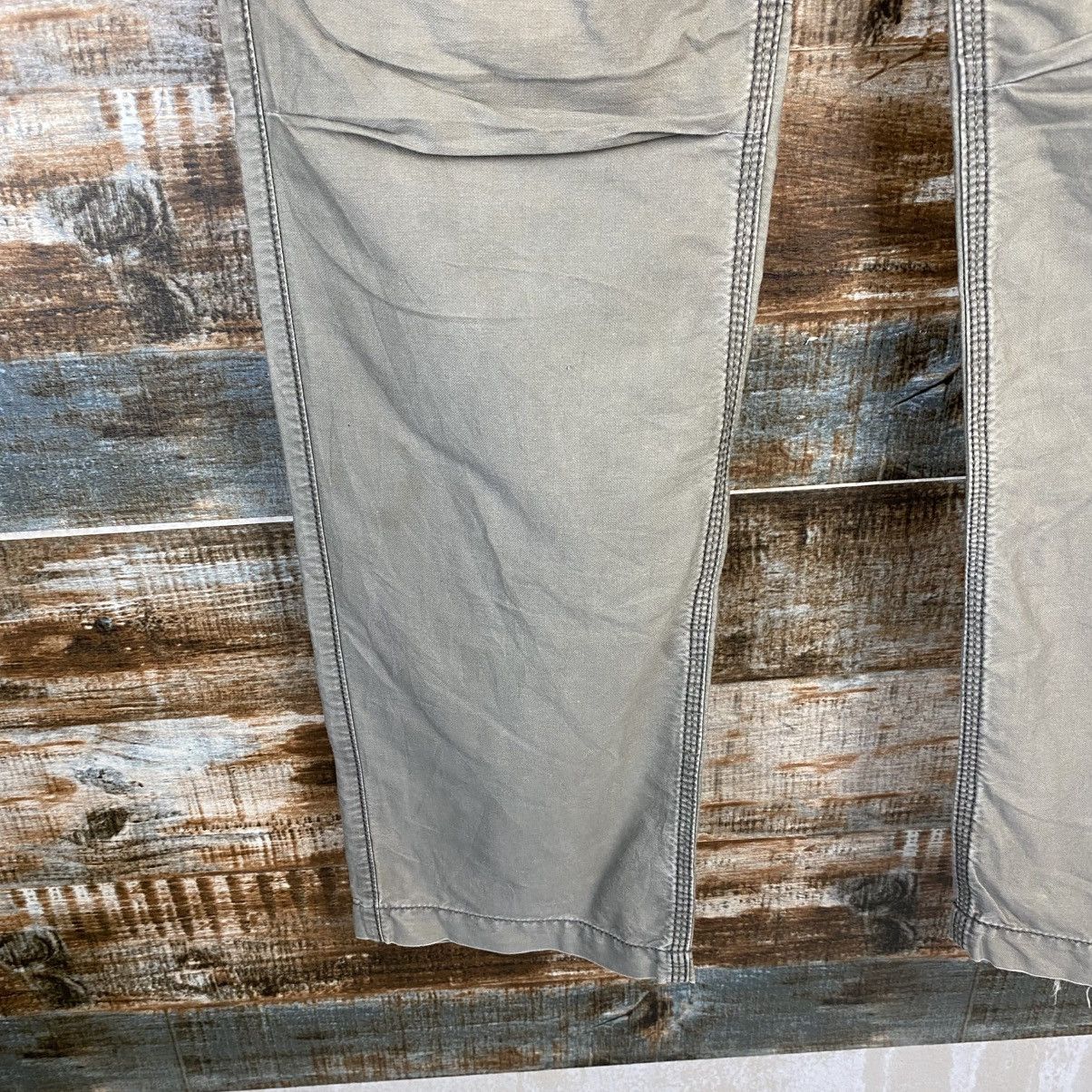 Japanese Brand DL Back Number Beige Cargo Multipocket Pants #C1274 Size US 32 / EU 48 - 11 Thumbnail