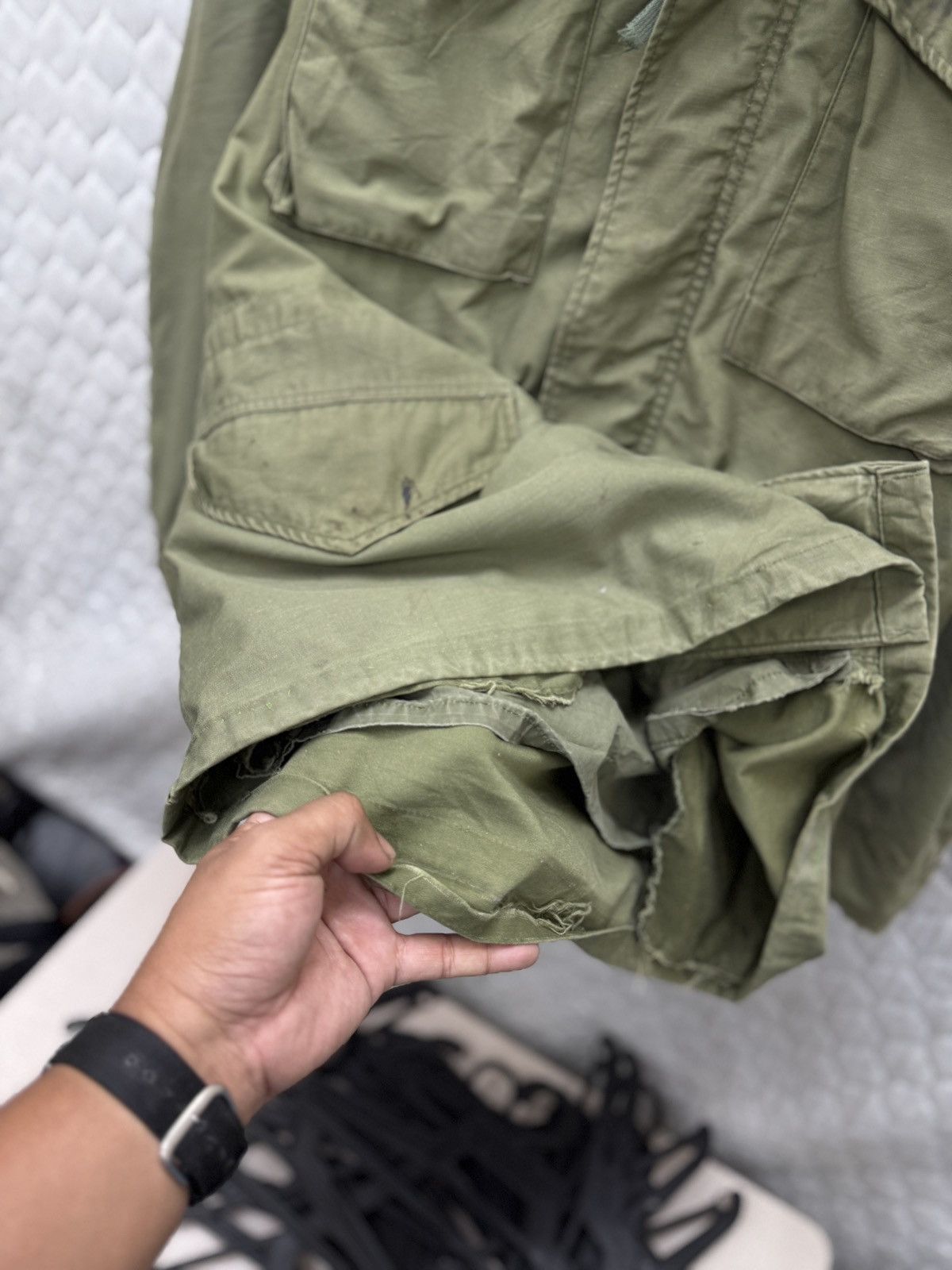 Vintage 🔥🔥🔥ARCHIVE VTG US ARMR M65 FIELD JACKET Size US S / EU 44-46 / 1 - 18 Thumbnail