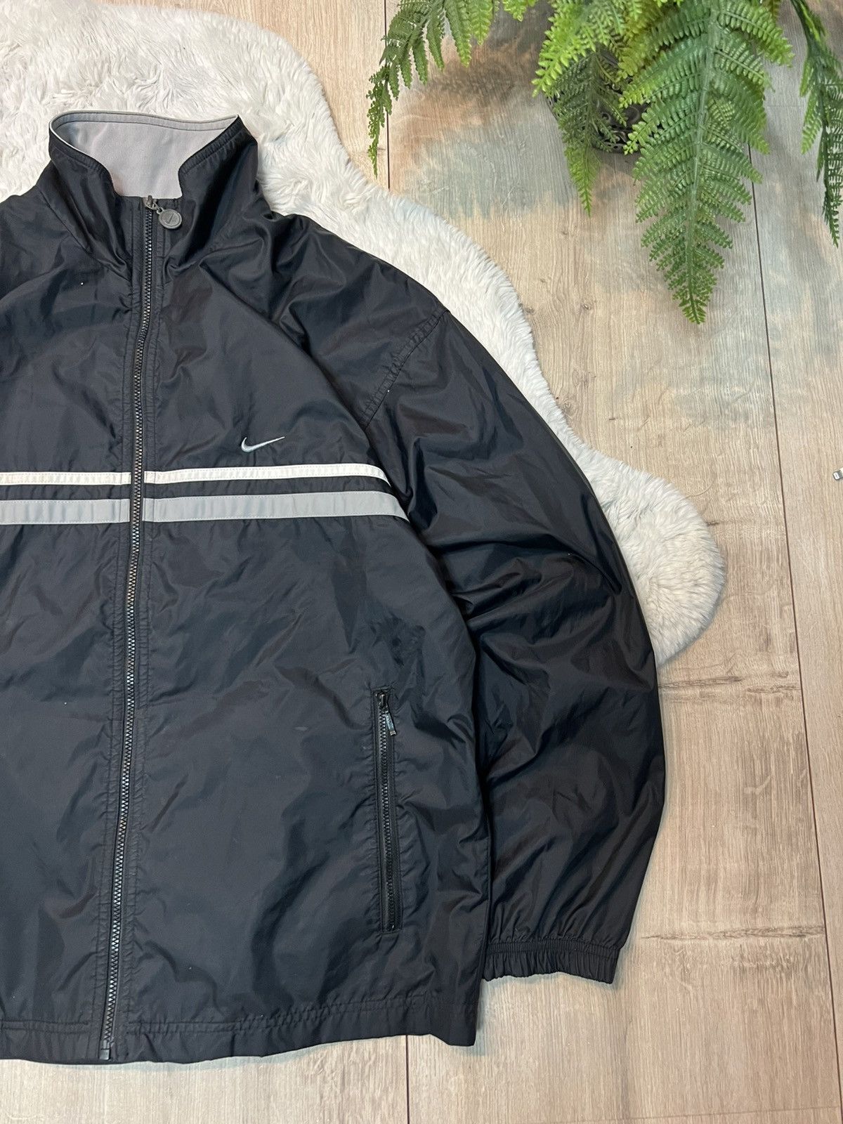 Nike × Vintage 00sVintage Nike Ceter Swoosh Logo Outdoor Rare Size US S / EU 44-46 / 1 - 3 Thumbnail