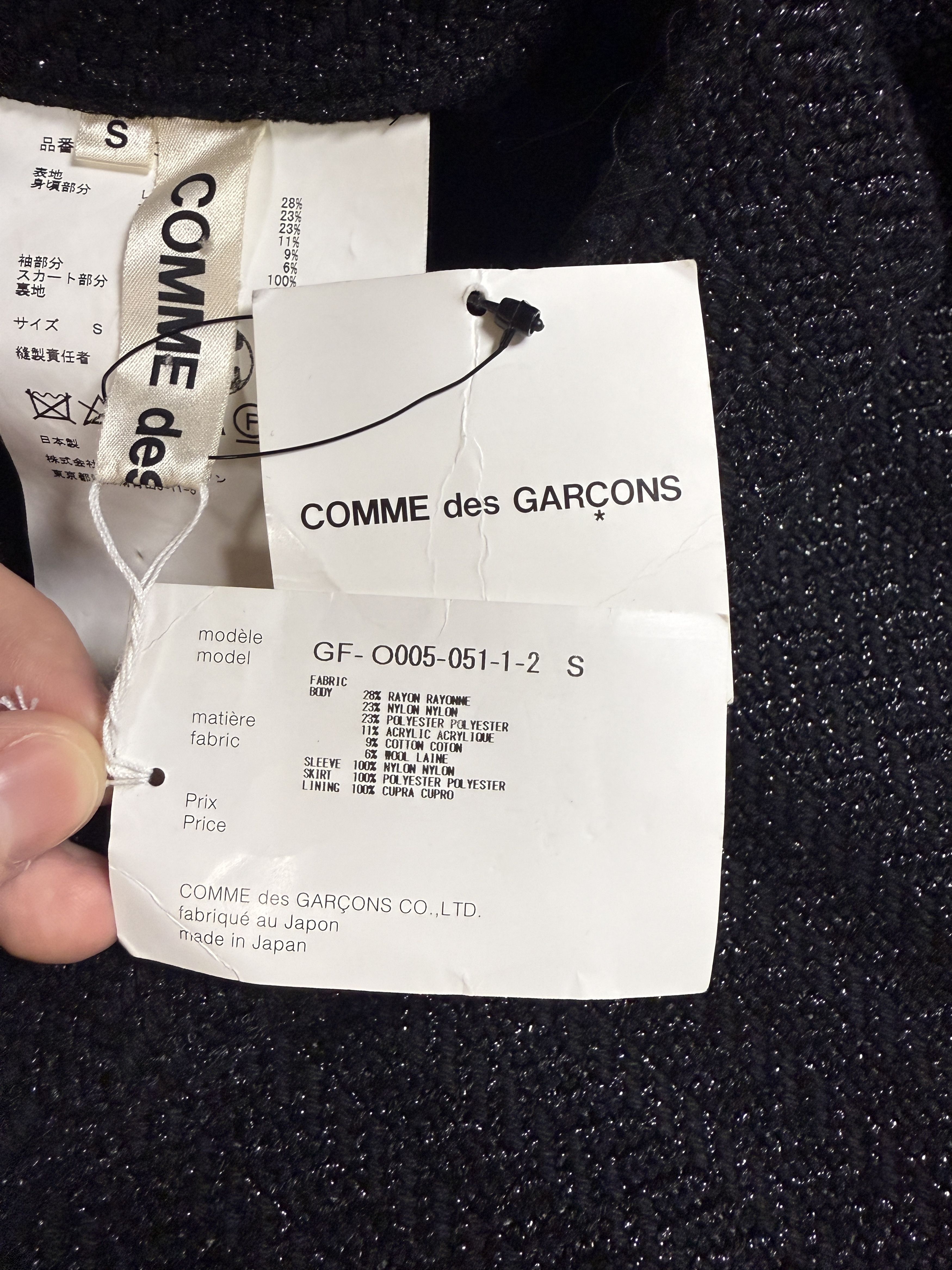 Comme des Garcons $3045 Comme des Garcons Sleeve Dress Size S / US 4 / IT 40 - 4 Thumbnail