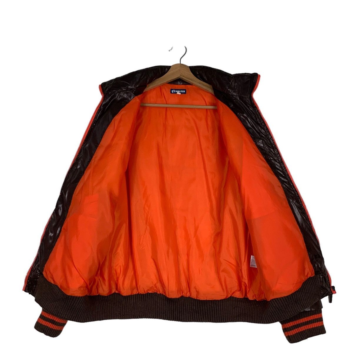 Hang Ten HANG TEN Brown Puffer Jacket #0581-C27 Size US L / EU 52-54 / 3 - 12 Thumbnail