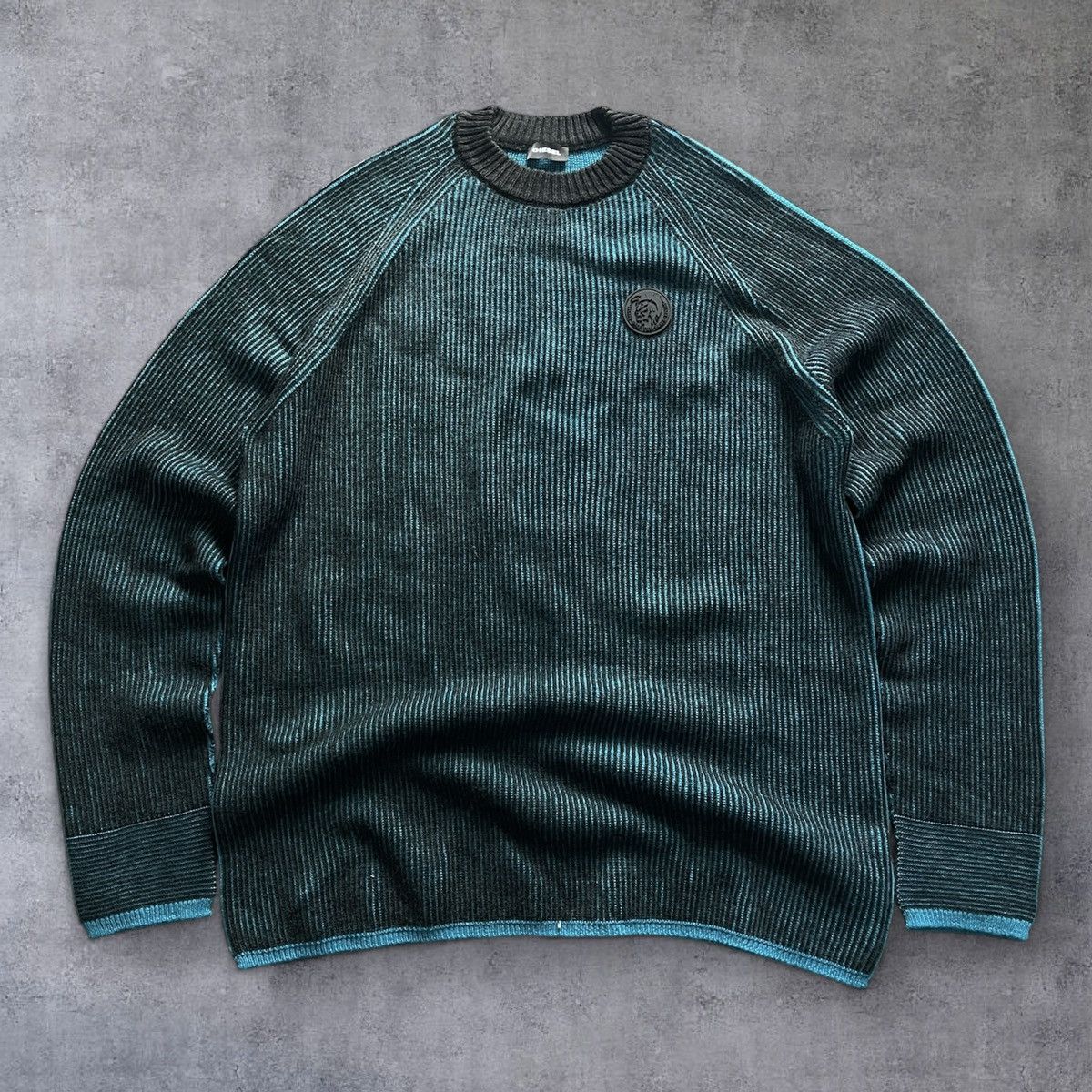 Diesel Diesel Men Archive Knit Grunge Punk Y2K Luxury Casual Knit Size US L / EU 52-54 / 3 - 1 Thumbnail