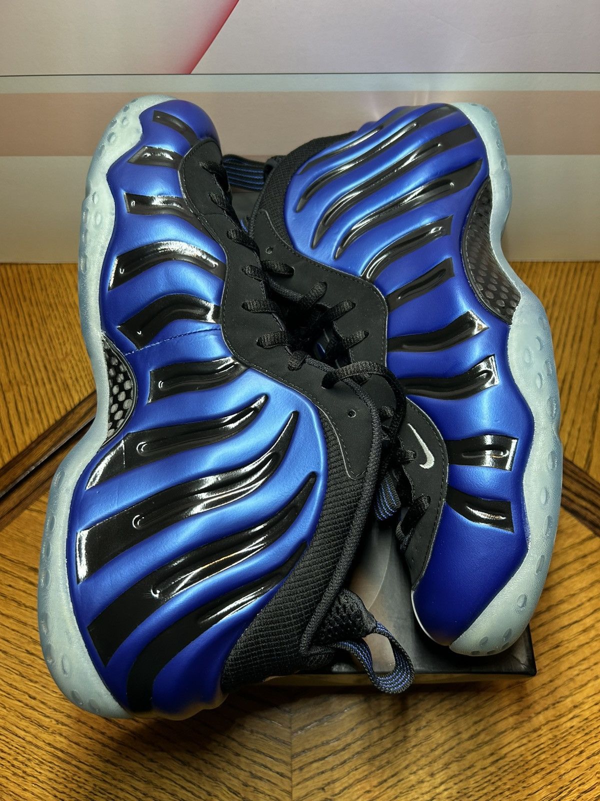 Nike Size 14 - Nike Foamposite One Sharpie Royal Blue 2015 NEW Size US 14 / EU 47 - 2 Thumbnail