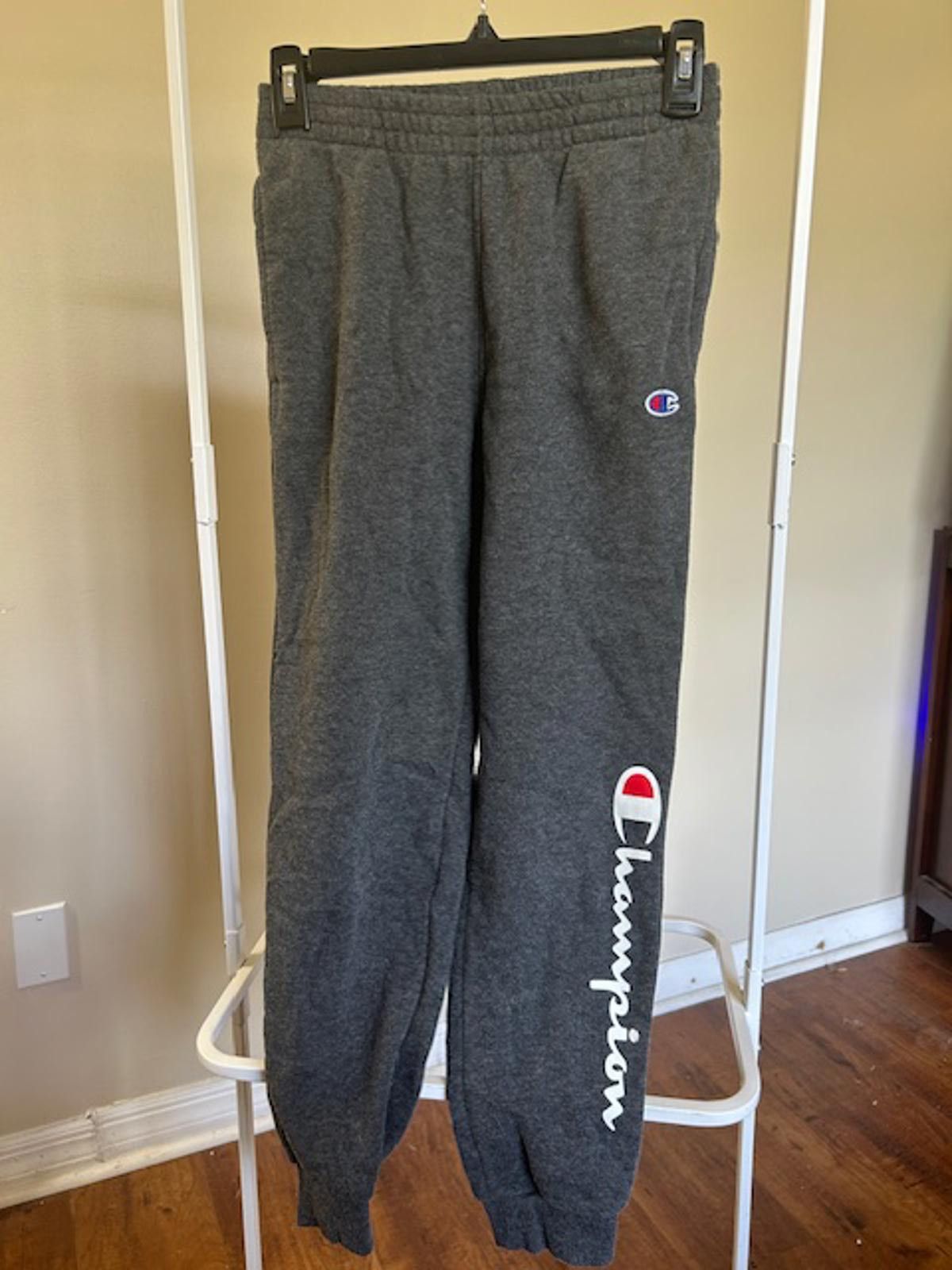 Champion Champion Men's Medium Gray Sweatpants with Logo Size US 32 / EU 48 - 1 Thumbnail