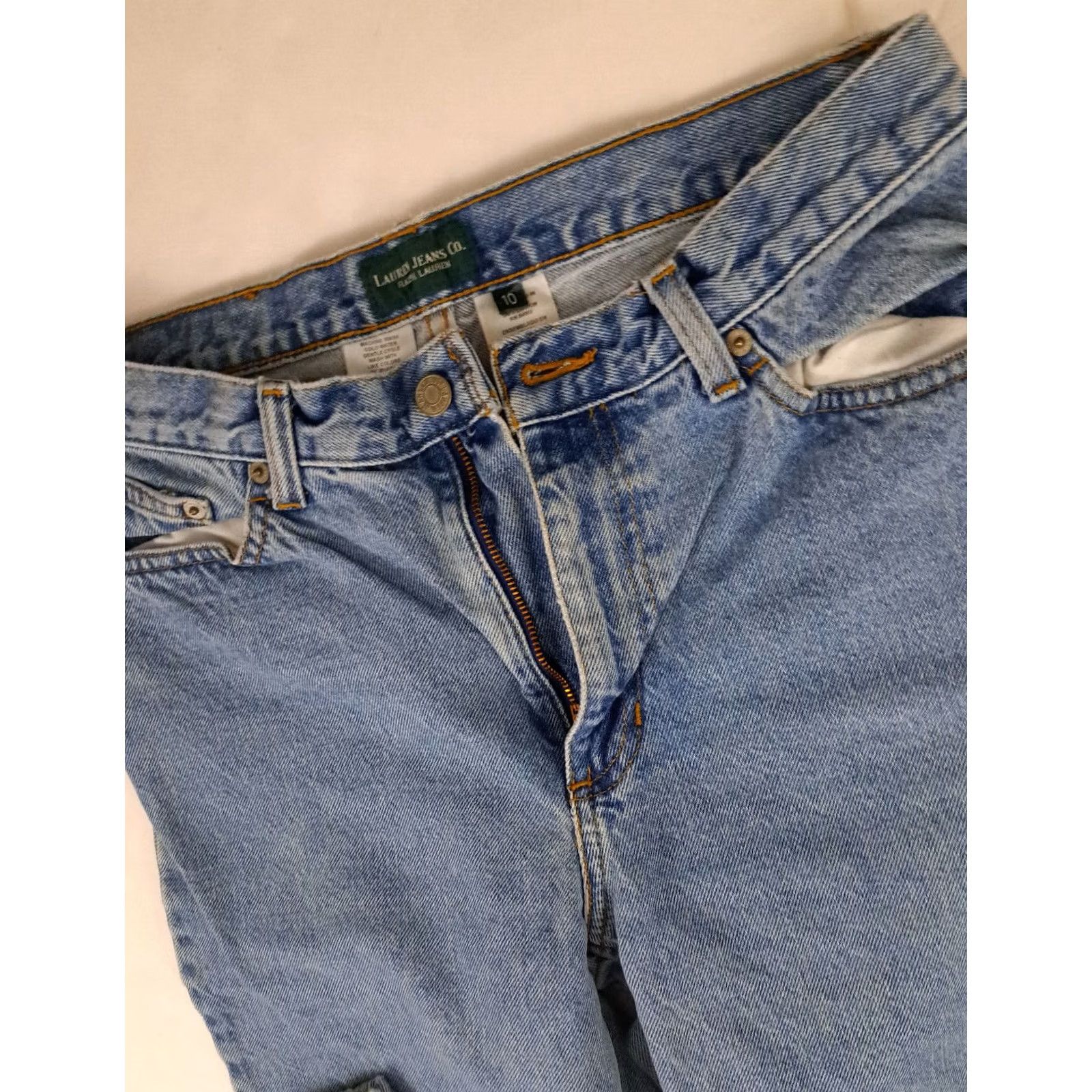Ralph Lauren Ralph Lauren Lauren Jeans Co. Blue Jeans 10 Woman Size 32" / US 10 / IT 46 - 2 Thumbnail