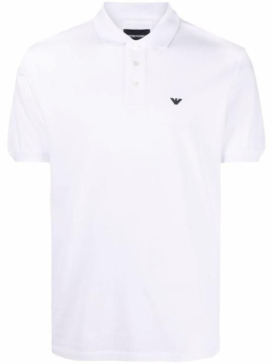 Emporio Armani EMPORIO ARMANI Men Polo Shirts 8N1FQ2 1JTKZ0100 White Size US XXL / EU 58 / 5 - 1 Thumbnail