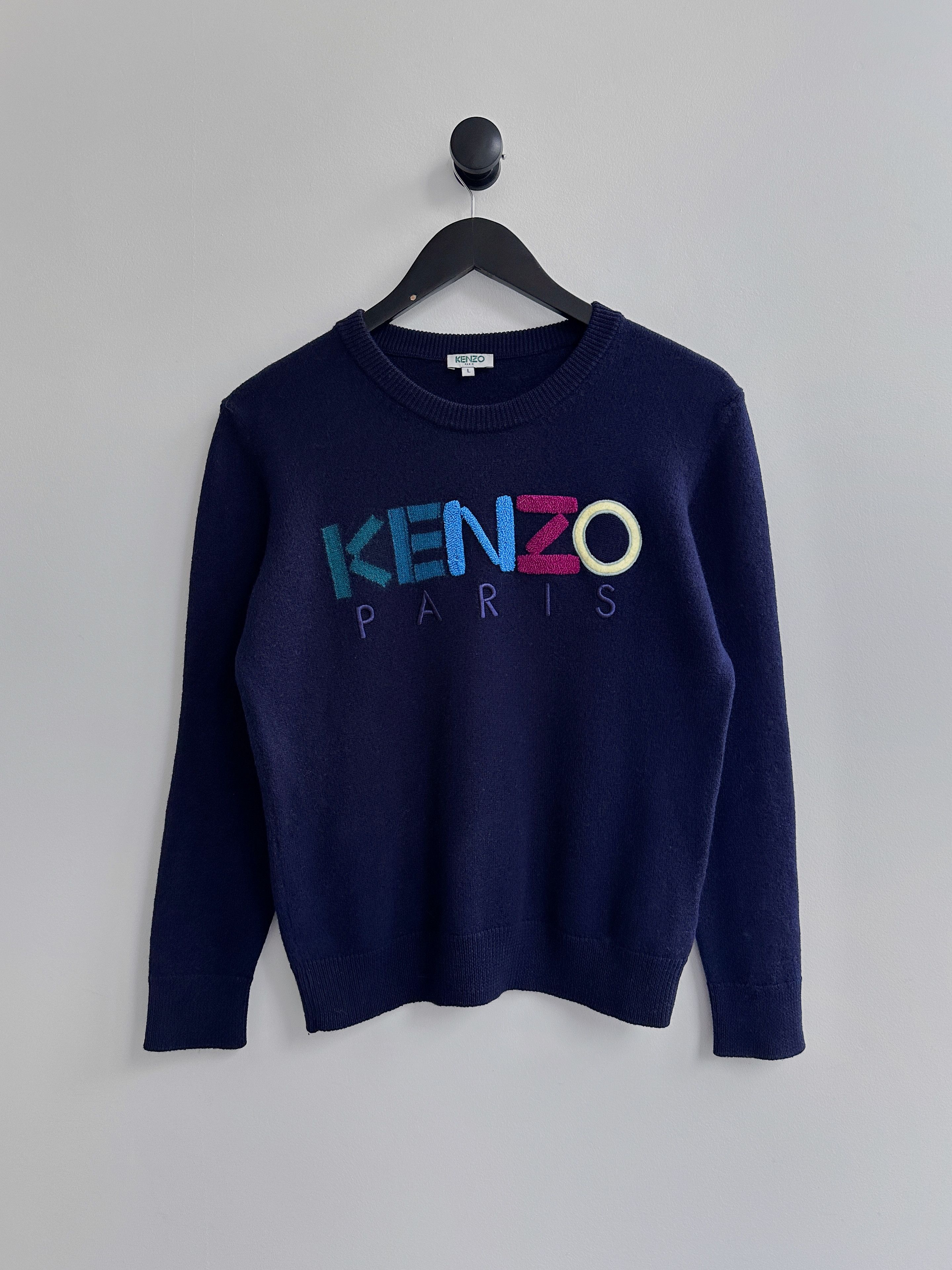 Kenzo Kenzo Wool Sweater Jumper Size M / US 6-8 / IT 42-44 - 3 Thumbnail