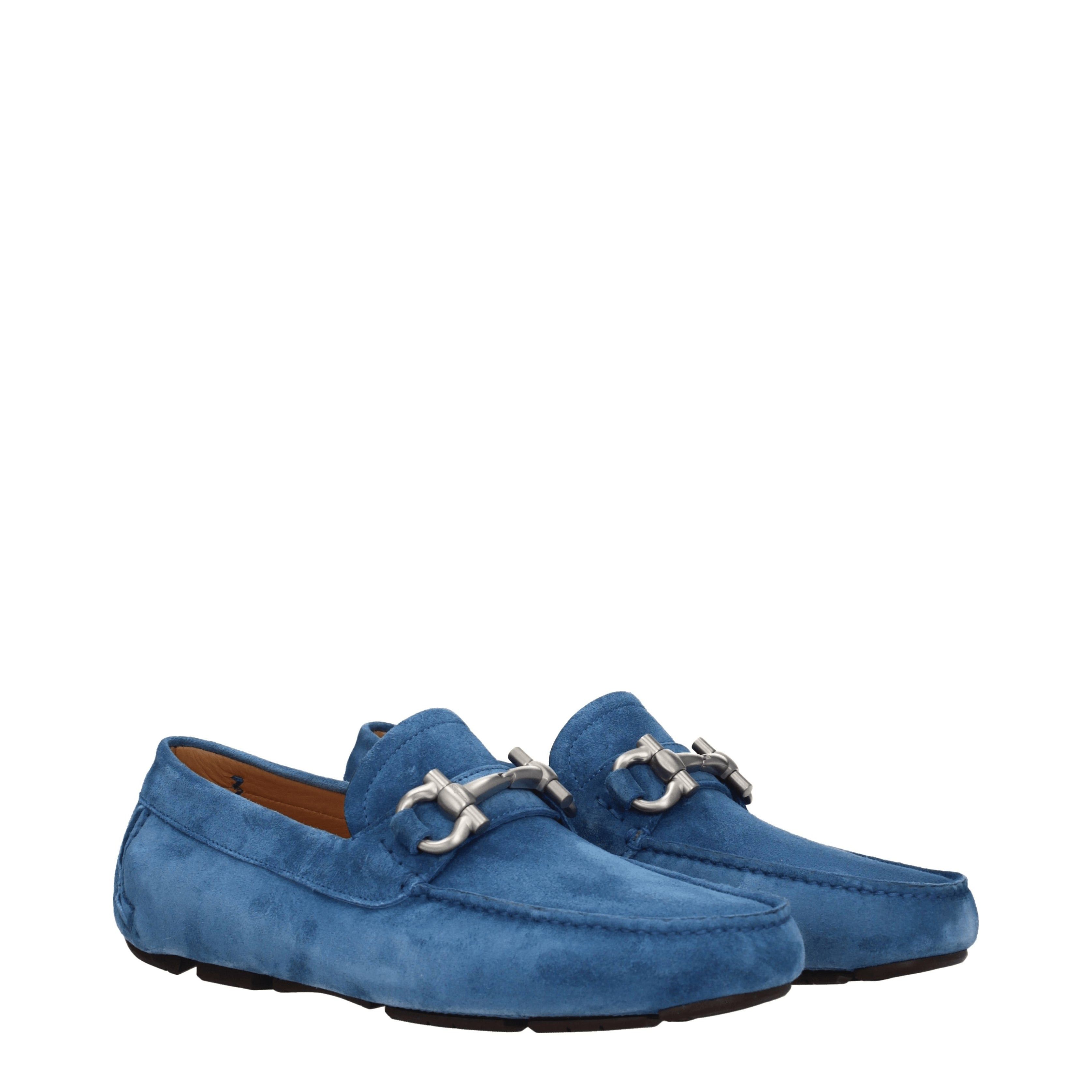 Salvatore Ferragamo Men's Loafers in Suede Size US 6 / EU 39 - 1 Thumbnail