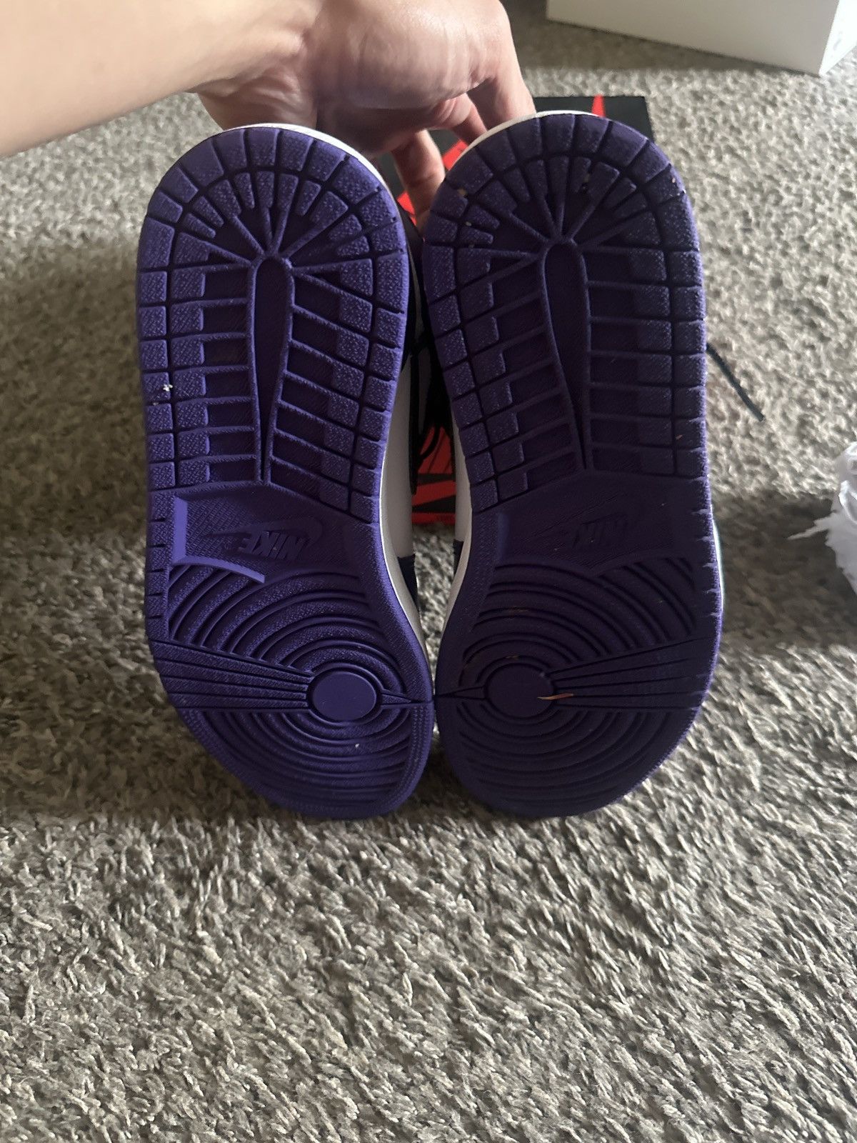 Jordan Brand Jordan 1 “Court Purple” Size US 9 / EU 42 - 5 Thumbnail
