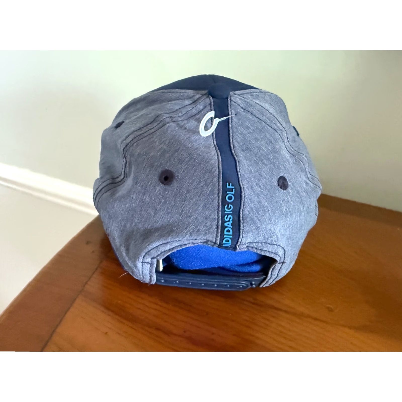 Adidas Adidas OSFM Golfing Hat Cap Dark Blue Snapback Athletic Flex Unisex Adults One Size Blue Cap Mens Snapback Baseball Hat Size ONE SIZE - 3 Thumbnail