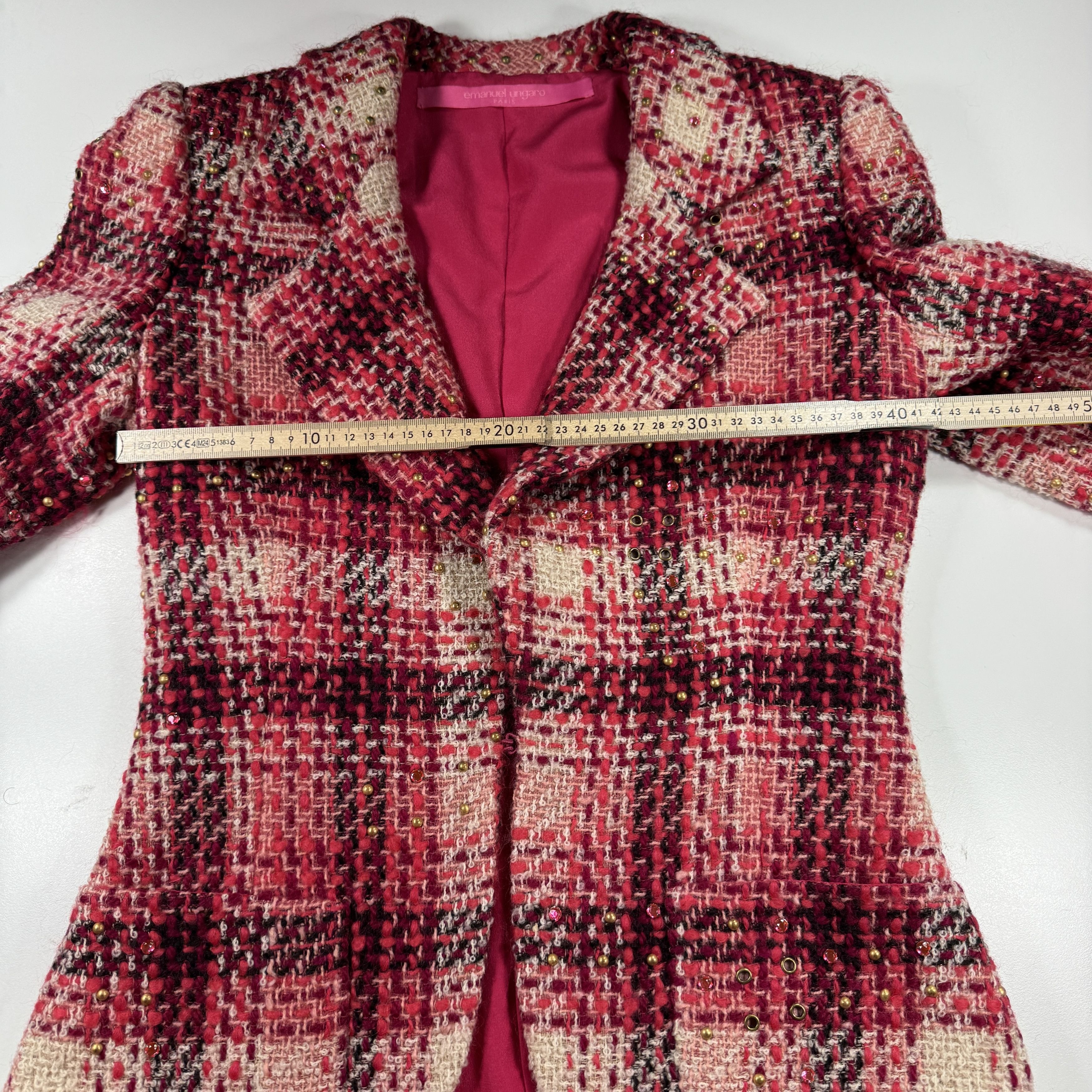 Emanuel Ungaro Emanuel Ungaro Paris Blazer Size S / US 4 / IT 40 - 4 Thumbnail