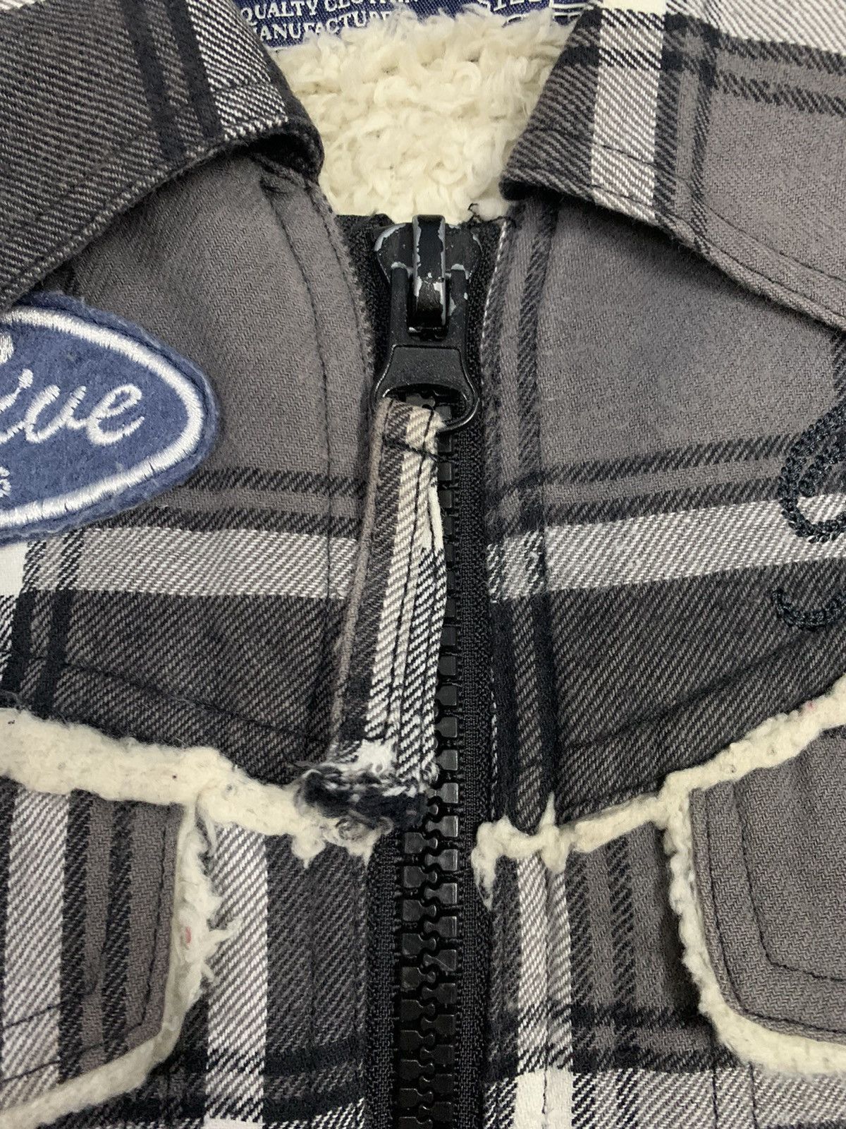 Japanese Brand Japanese Clone Devgru Plaid Multipockets Sherpa Lined Jacket Size US M / EU 48-50 / 2 - 6 Thumbnail